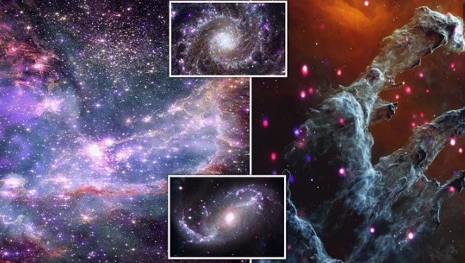 NASA’dan yeni paylaşım: Evrenin gerçek renkleri ortaya çıktı